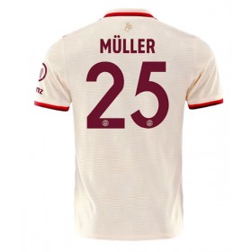 Pánské fotbalový oblečení Bayern Munich Thomas Muller #25 Tretí košile 2024-25 Krátkým Rukávem